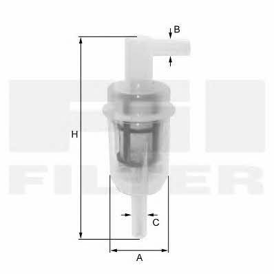 Fil filter ZP 8040 FP Fuel filter ZP8040FP