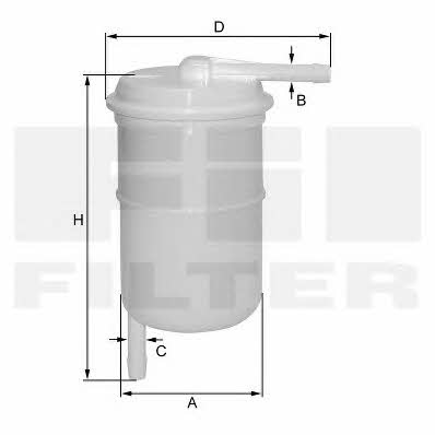 Fil filter ZP 8051 FP Fuel filter ZP8051FP