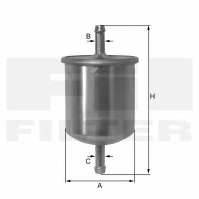 Fil filter ZP 8075 FM Fuel filter ZP8075FM