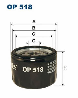 Buy Filtron OP518 – good price at EXIST.AE!