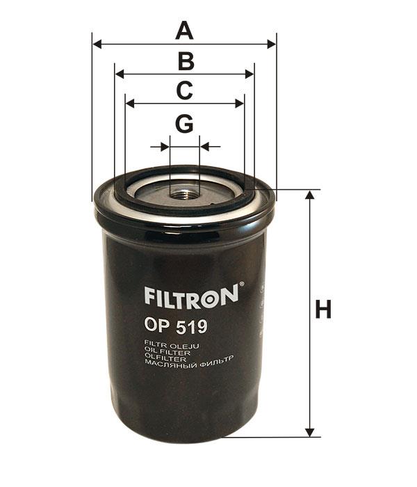 Buy Filtron OP519 – good price at EXIST.AE!