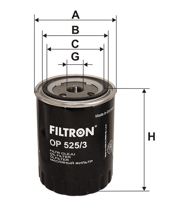 Oil Filter Filtron OP 525&#x2F;3