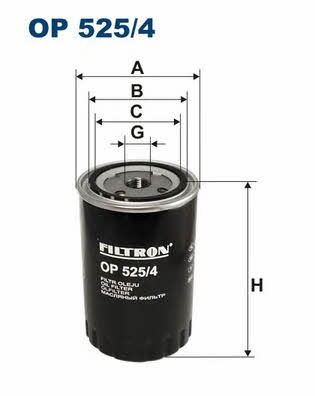 Oil Filter Filtron OP 525/4