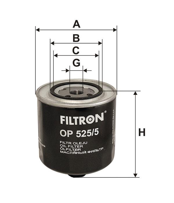 Oil Filter Filtron OP 525&#x2F;5
