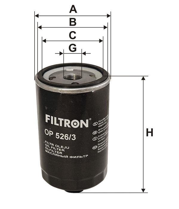 Oil Filter Filtron OP 526&#x2F;3