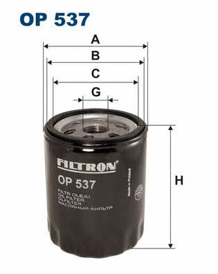 Oil Filter Filtron OP 537