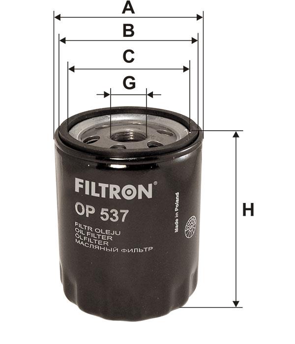 Buy Filtron OP537 – good price at EXIST.AE!