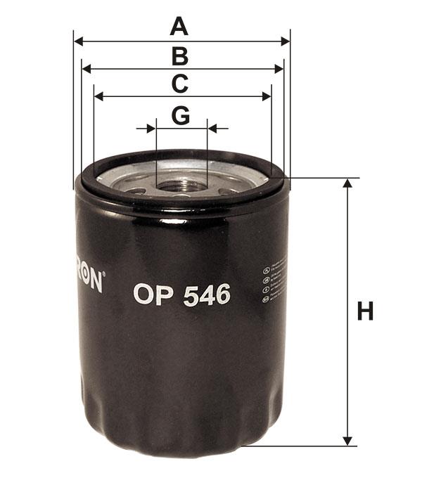 Buy Filtron OP546 – good price at EXIST.AE!
