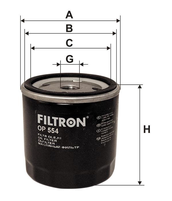 Buy Filtron OP554 – good price at EXIST.AE!