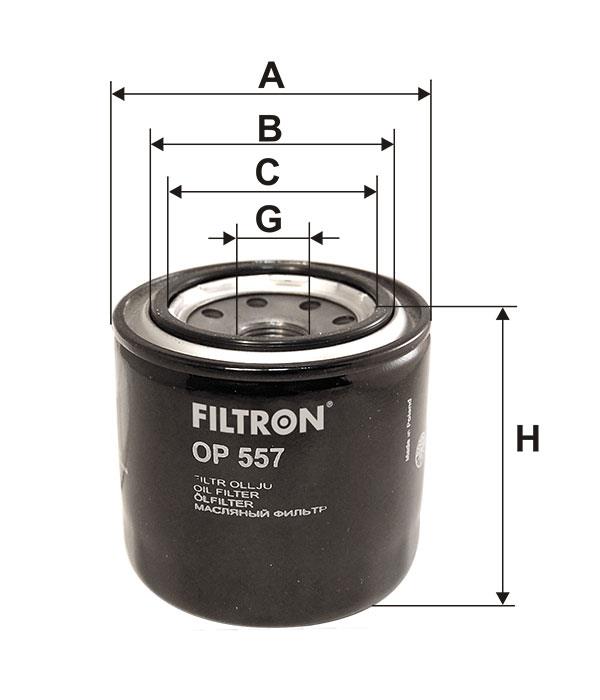 Oil Filter Filtron OP 557