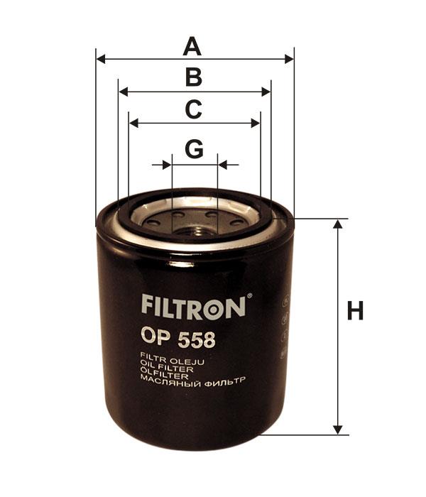 Oil Filter Filtron OP 558