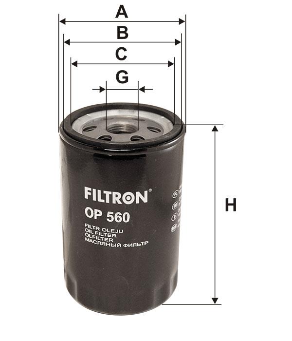 Buy Filtron OP560 – good price at EXIST.AE!
