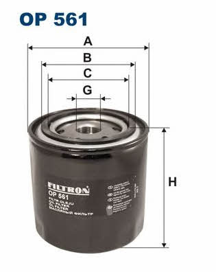 Buy Filtron OP561 – good price at EXIST.AE!