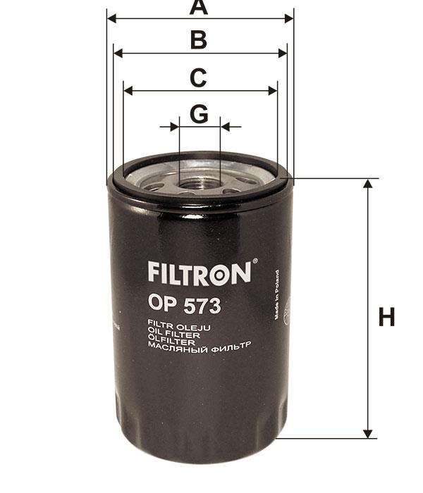 Oil Filter Filtron OP 573