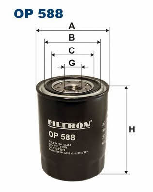 Buy Filtron OP588 – good price at EXIST.AE!