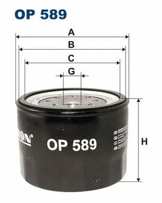 Buy Filtron OP589 – good price at EXIST.AE!