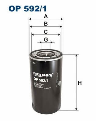 Buy Filtron OP5921 – good price at EXIST.AE!