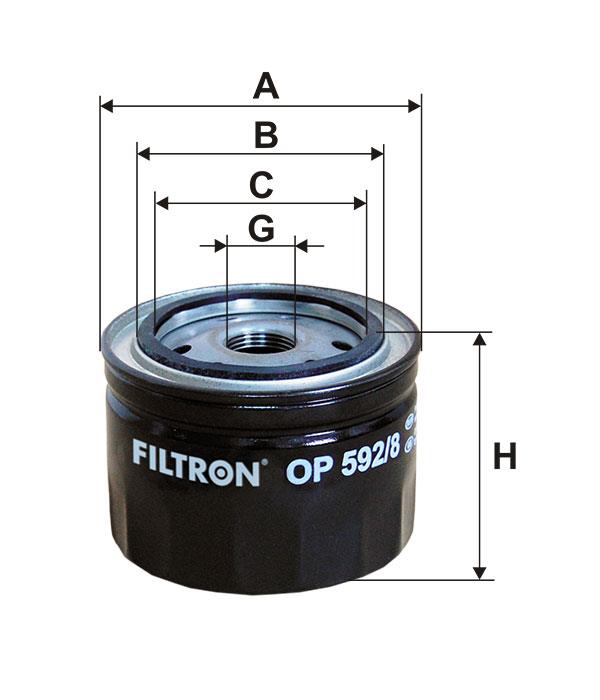 Filtron Oil Filter – price 36 PLN