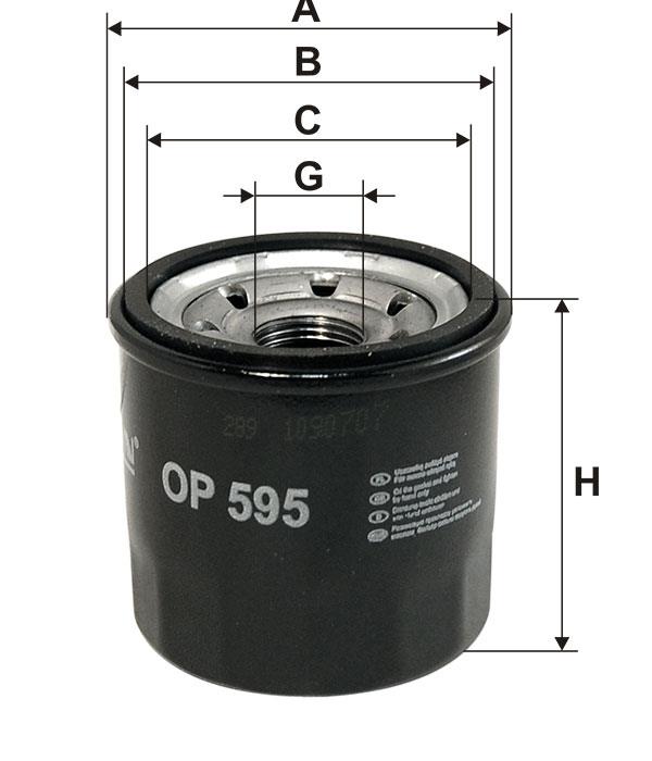 Oil Filter Filtron OP 595