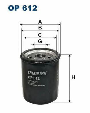 Filtron Oil Filter – price 14 PLN