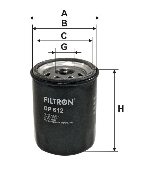 Buy Filtron OP612 – good price at EXIST.AE!