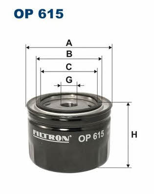 Buy Filtron OP615 – good price at EXIST.AE!
