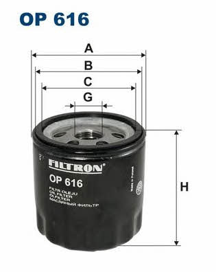 Buy Filtron OP 616 at a low price in United Arab Emirates!