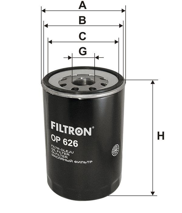 Buy Filtron OP626 – good price at EXIST.AE!