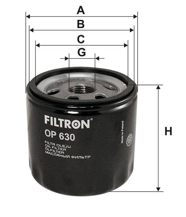 Oil Filter Filtron OP 630