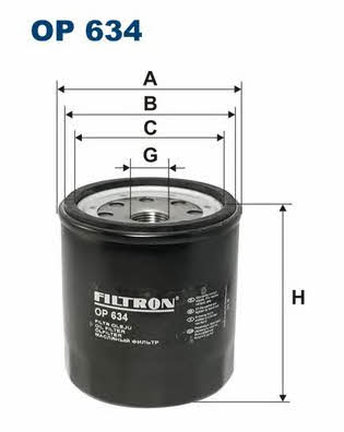 Oil Filter Filtron OP 634
