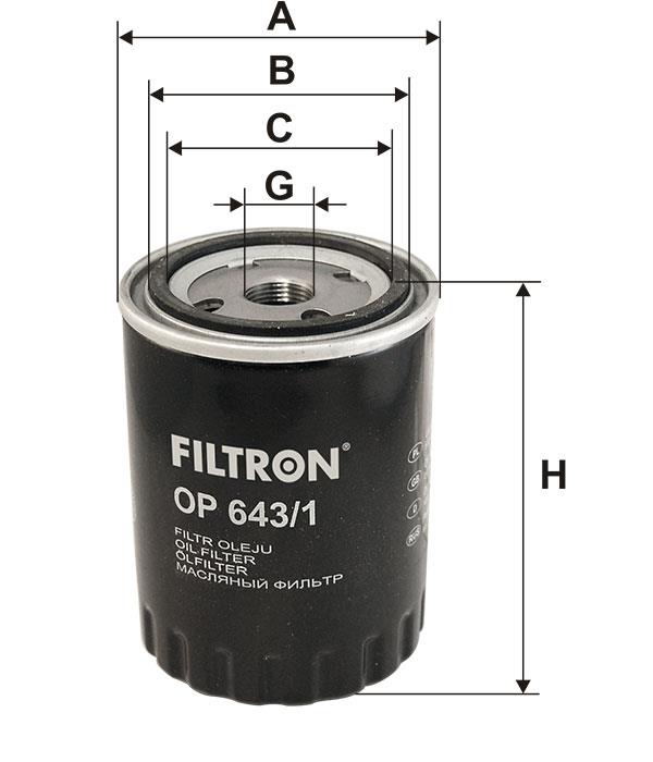 Buy Filtron OP6431 – good price at EXIST.AE!