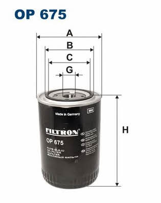 Oil Filter Filtron OP 675