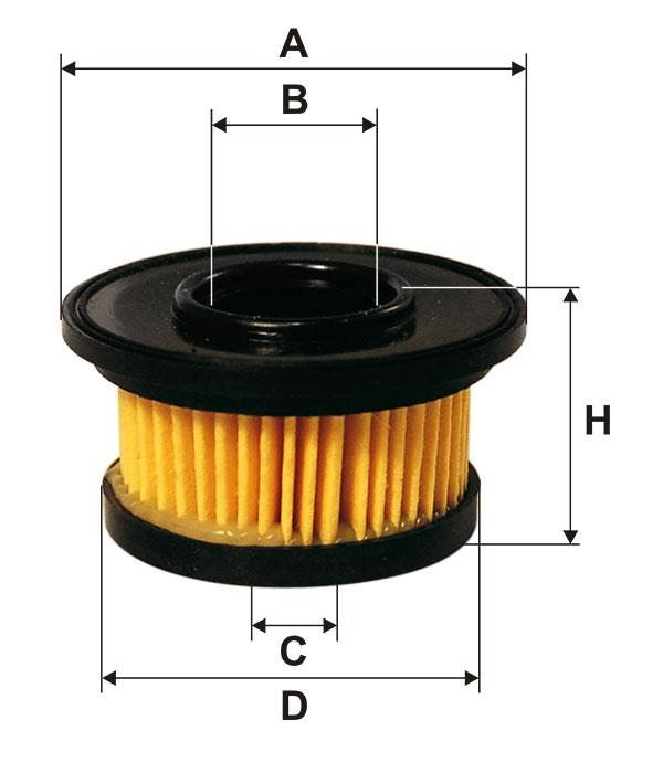Gas filter Filtron PM 999/1