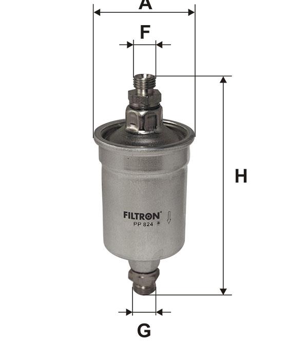 Fuel filter Filtron PP 824