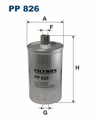 Fuel filter Filtron PP 826