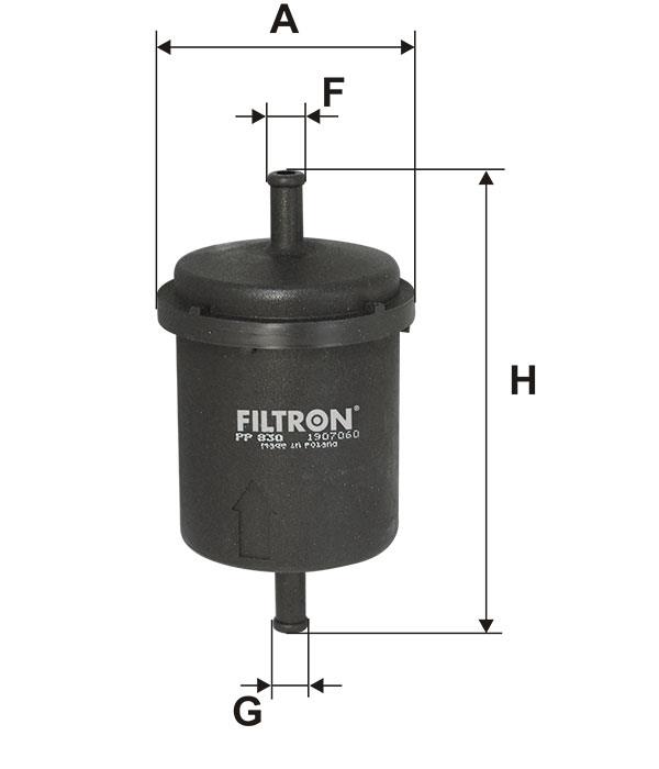 Fuel filter Filtron PP 830
