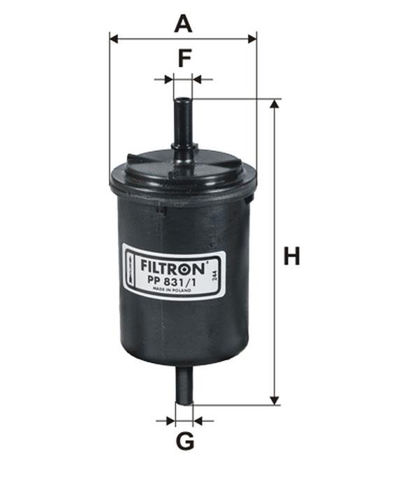 Fuel filter Filtron PP 831&#x2F;1