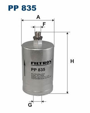 Buy Filtron PP835 – good price at EXIST.AE!