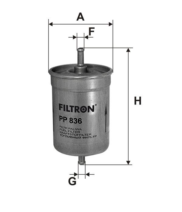 Filtron Fuel filter – price 30 PLN