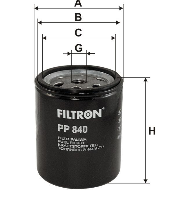 Fuel filter Filtron PP 840