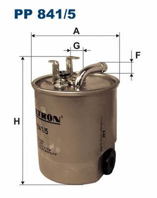 Fuel filter Filtron PP 841/5