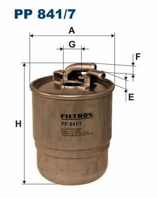 Filtron Fuel filter – price 78 PLN