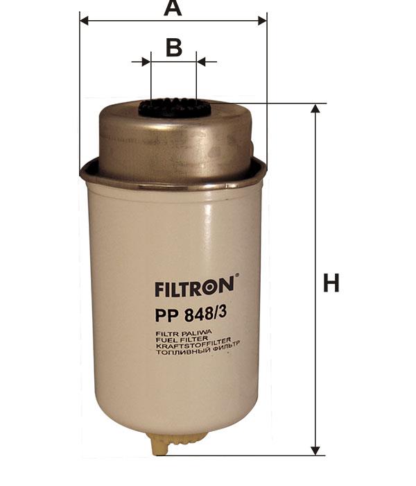 Fuel filter Filtron PP 848/3