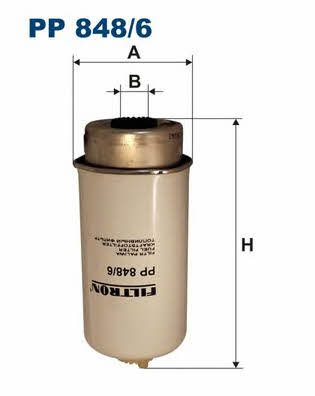 Fuel filter Filtron PP 848/6