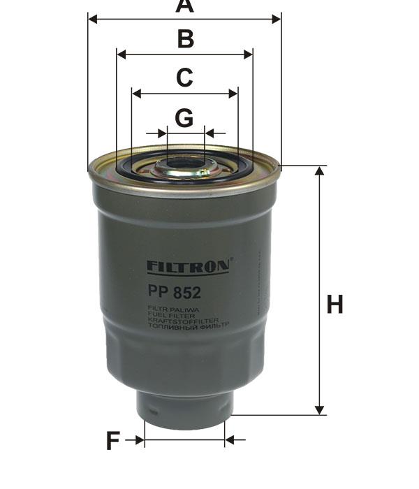 Fuel filter Filtron PP 852
