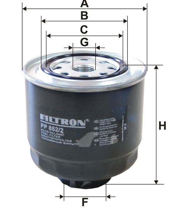 Fuel filter Filtron PP 852&#x2F;2