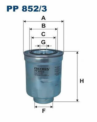 Fuel filter Filtron PP 852/3