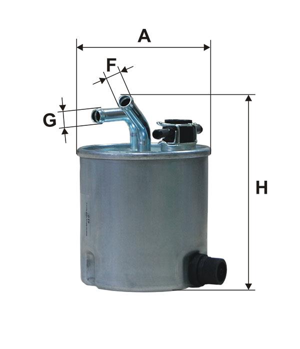 Fuel filter Filtron PP 857/6
