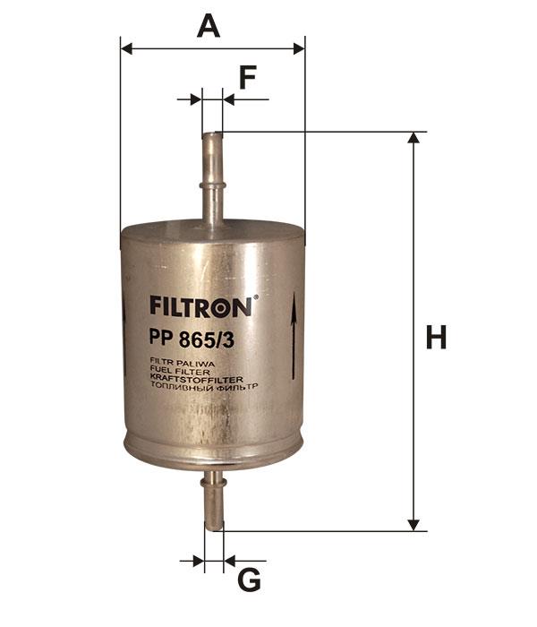 Fuel filter Filtron PP 865&#x2F;3