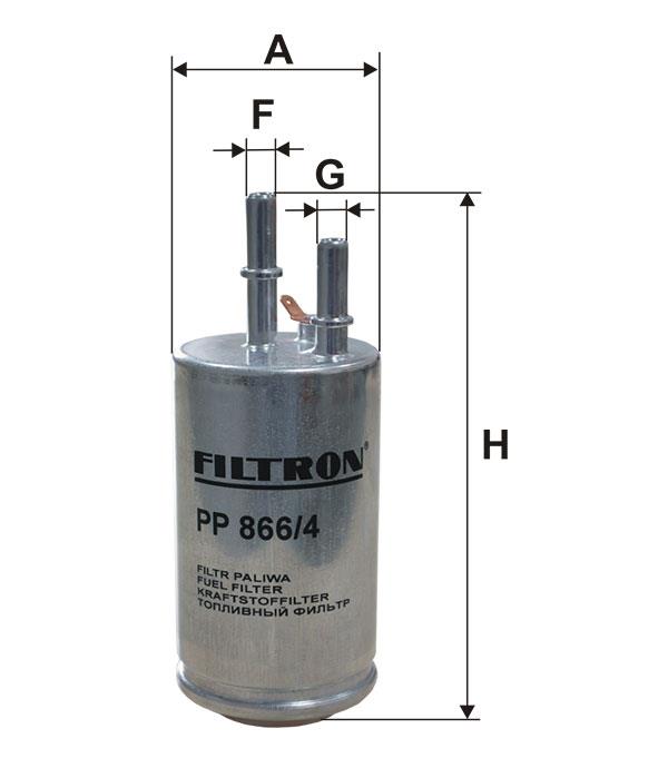 Fuel filter Filtron PP 866&#x2F;4